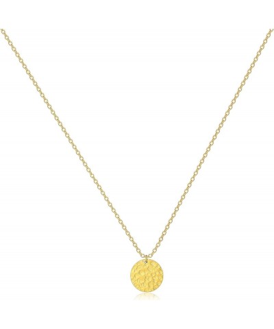 Dainty Gold Layered Bar Neckalce Moon Pendant Lariat Y Necklace 14K Gold Simple Necklace for Women 24-Coin Necklace $7.95 Nec...