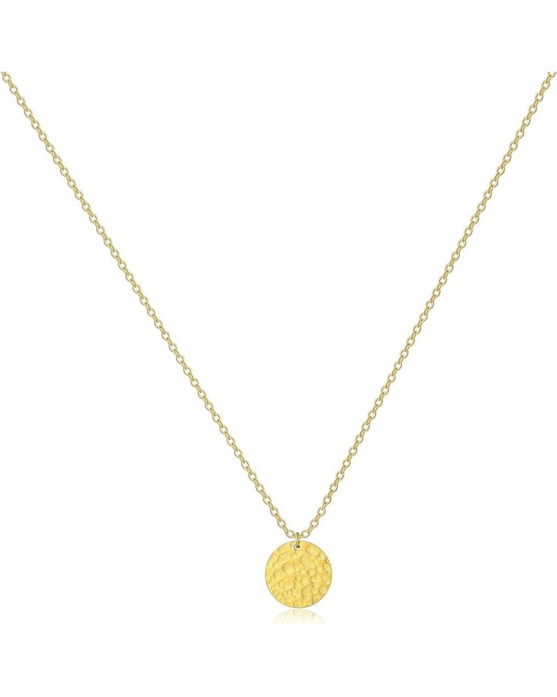 Dainty Gold Layered Bar Neckalce Moon Pendant Lariat Y Necklace 14K Gold Simple Necklace for Women 24-Coin Necklace $7.95 Nec...