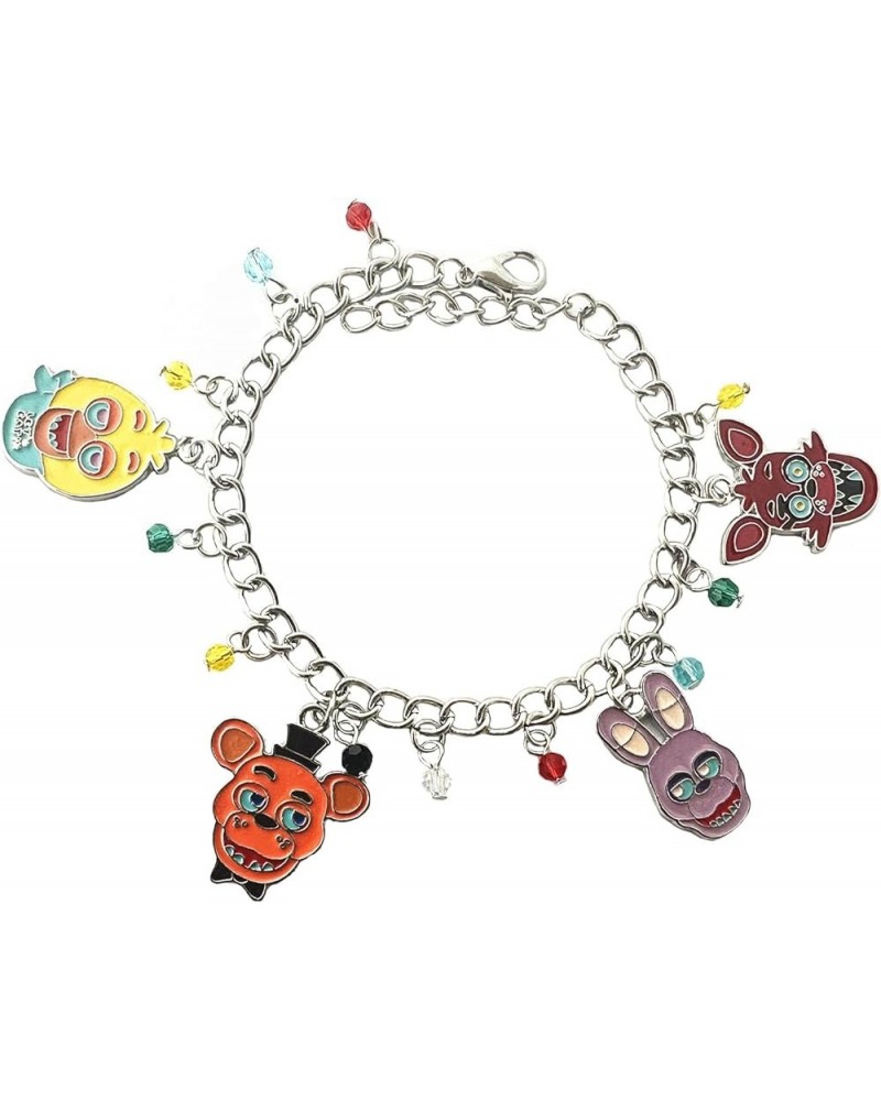 Horror Night Freddy Charm Bracelet Gifts for Women girl 2 $5.88 Bracelets