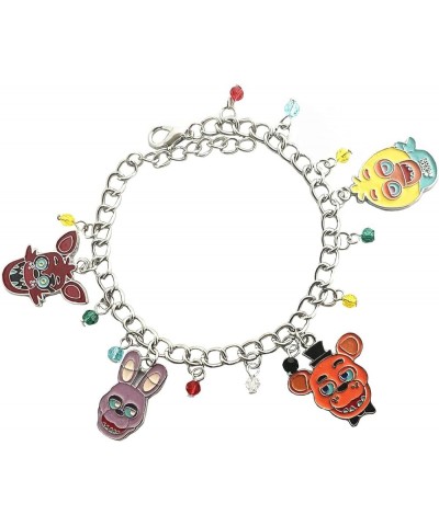 Horror Night Freddy Charm Bracelet Gifts for Women girl 2 $5.88 Bracelets