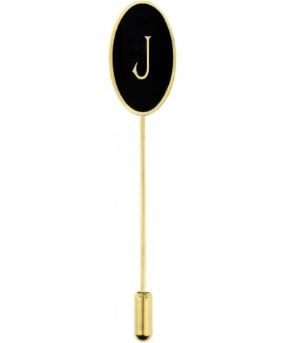 PinMart's Letter J Lapel Stick Pin 1 Piece $6.94 Brooches & Pins