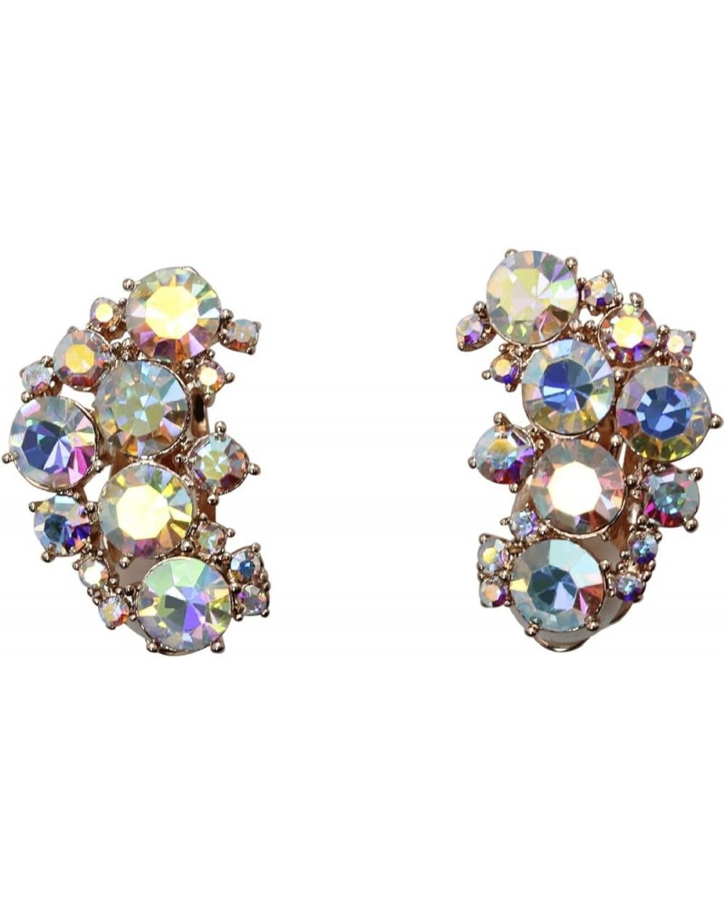 Gorgeous Clip Ons Floral Earrings MultiColored $10.03 Earrings