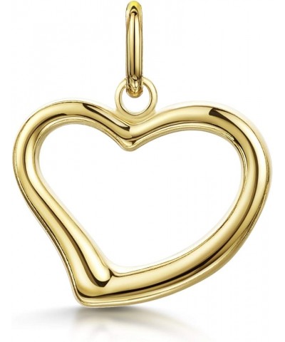 Allure Women 9k Gold Pendant Heart Shaped Pendant $33.79 Pendants