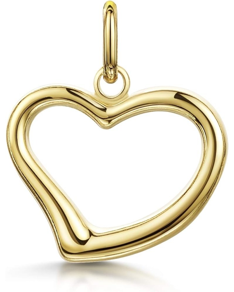 Allure Women 9k Gold Pendant Heart Shaped Pendant $33.79 Pendants