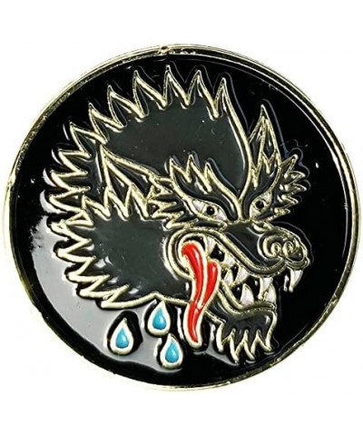 Snarling Wolf Boho Enamel Pin Brooch for Jacket Tote Hand Bag $6.35 Brooches & Pins