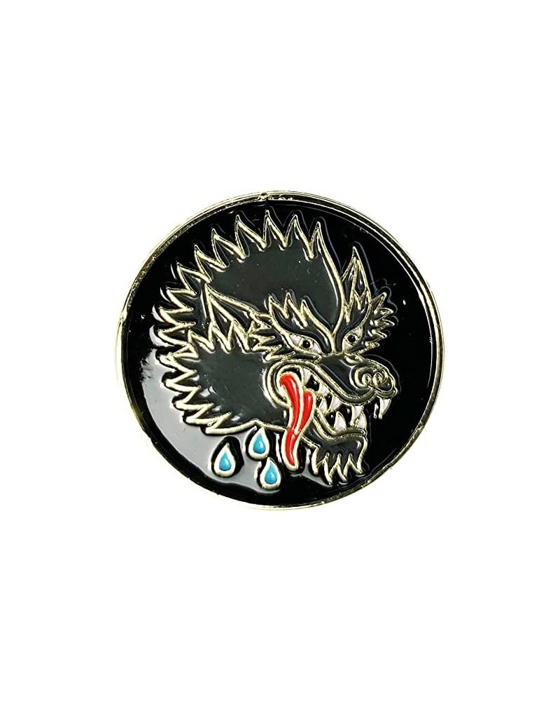 Snarling Wolf Boho Enamel Pin Brooch for Jacket Tote Hand Bag $6.35 Brooches & Pins