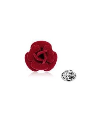 Rose Flower Velvet Collar Brooch Pin Frabric Floral Tie Pins Suit Accessories Boutonniere Brooches Pins Fashion Jewelry Gifts...