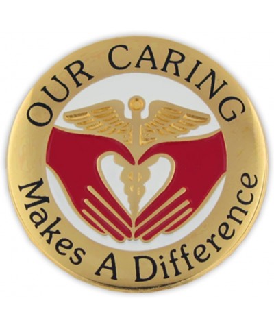 PinMart's Our Caring Makes a Difference Nurse Lapel Pin 25 Pack $12.96 Brooches & Pins