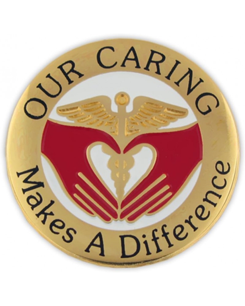 PinMart's Our Caring Makes a Difference Nurse Lapel Pin 25 Pack $12.96 Brooches & Pins