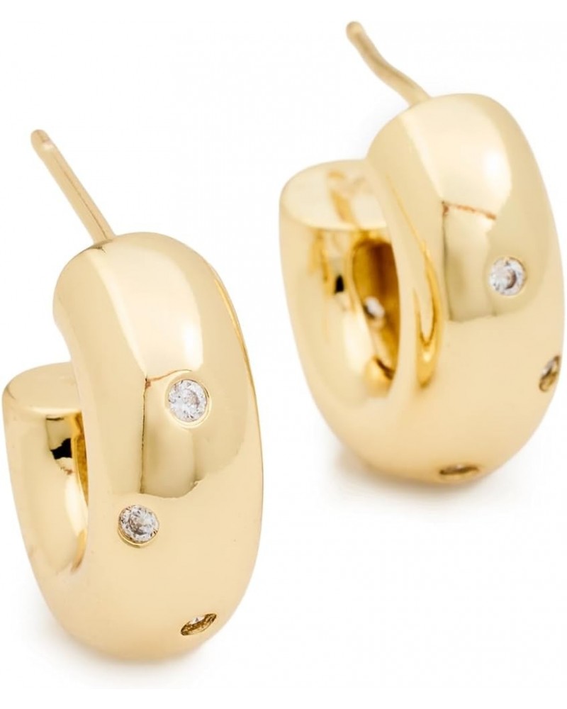 Women's Open Hollow Hoop Earrings Gold $24.75 Earrings