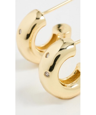 Women's Open Hollow Hoop Earrings Gold $24.75 Earrings