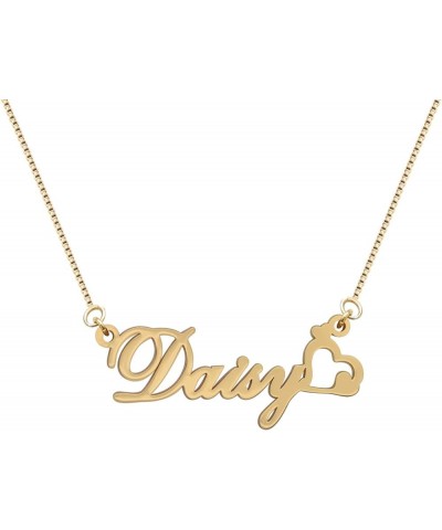 Custom Name Necklace Personalized Nameplte Necklaces for Women Customized Name Necklaces Pendant Jewelry Gifts for Women 11 D...