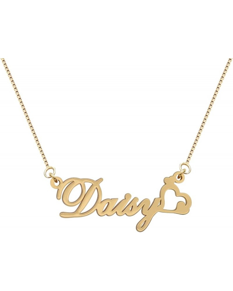 Custom Name Necklace Personalized Nameplte Necklaces for Women Customized Name Necklaces Pendant Jewelry Gifts for Women 11 D...