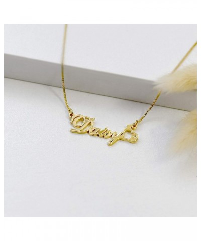 Custom Name Necklace Personalized Nameplte Necklaces for Women Customized Name Necklaces Pendant Jewelry Gifts for Women 11 D...