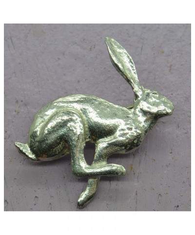 Hare Brooch, March Hare Brooch, Hare Jewelry, Handmade, by, William Sturt, in, Fine Pewter $20.01 Brooches & Pins