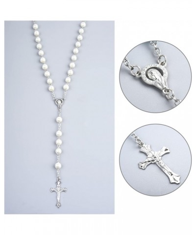 First Communion Rosary for Girls and Boys, Rosary Beads Catholic for Men, Women and Kids Pack in Holy Cup Metal Box, Rosary N...