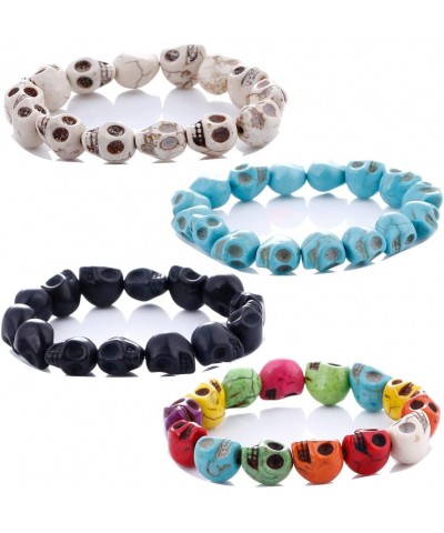 Beaded Bracelets Bracelets for Men Women His and Hers Couples Bracelets Elastic Adjustable Mens Bracelet A $5.21 Bracelets