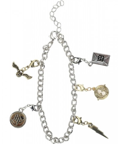 Harry Potter Multi-Charmed Bracelet $10.63 Bracelets