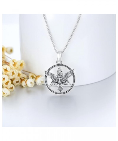 Valentine's Day Gifts for Her Cute Animal Necklace Jewelry for Women Girls Men Raven $24.99 Necklaces