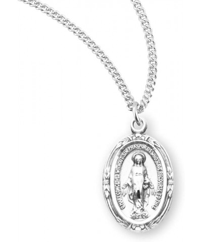 Miraculous Medal Pendant Necklace, Made in USA Style 81 $25.96 Necklaces