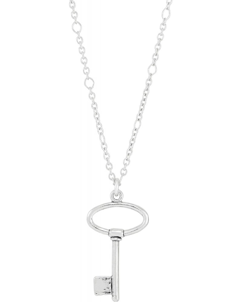 'Key To Your Heart' Sterling Silver Pendant Necklace, 18" + 2 $32.00 Necklaces