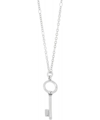 'Key To Your Heart' Sterling Silver Pendant Necklace, 18" + 2 $32.00 Necklaces