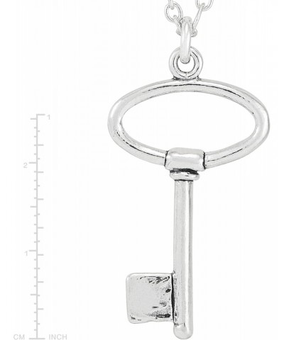 'Key To Your Heart' Sterling Silver Pendant Necklace, 18" + 2 $32.00 Necklaces