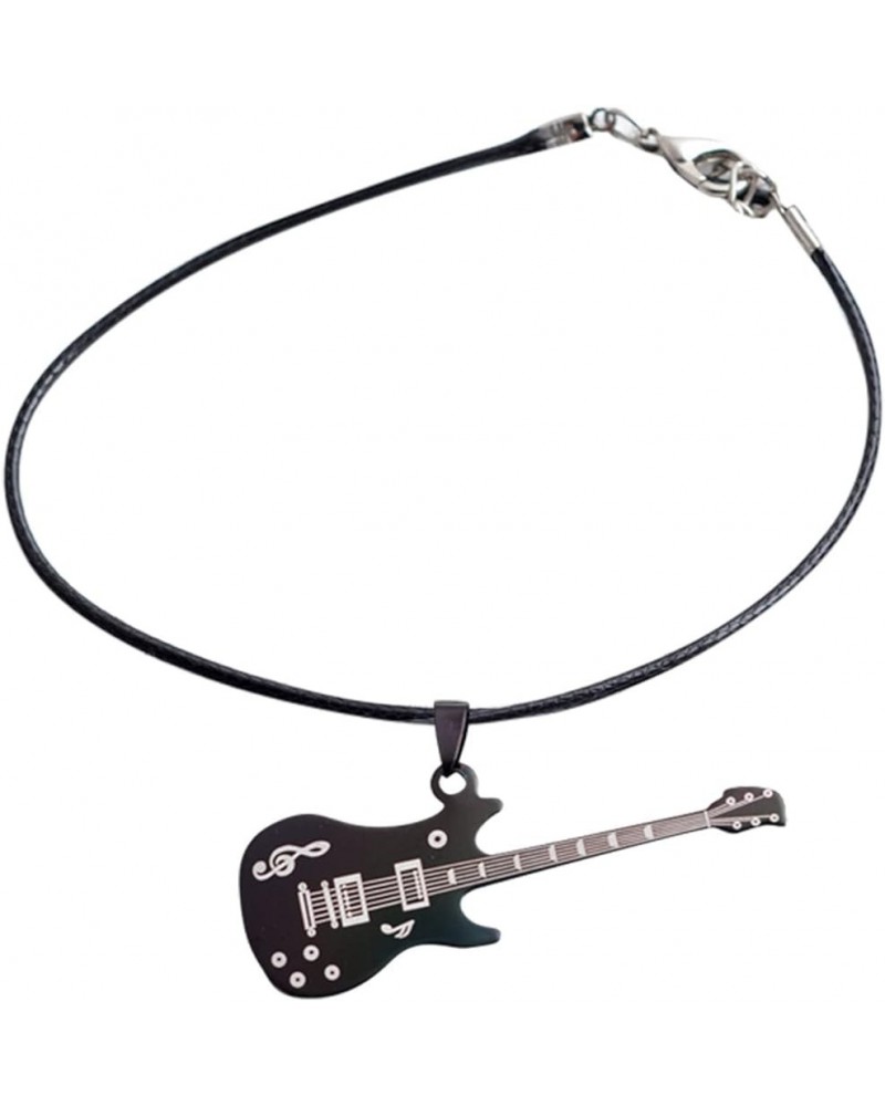 Sexy Long Chain Y Necklace for Women Girl Guitar Necklace For Men Women Stainless Steel Necklace In Silver Gold/Black Blue To...