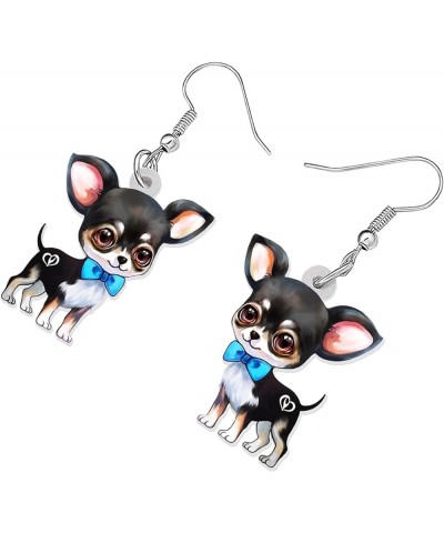 Acrylic Drop Chihuahuas Dog Pets Earrings Funny Design Lovely Gift For Girl Women Fashion Jewelry Dove $7.53 Earrings