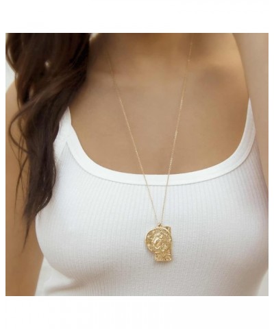 Zodiac Double Medallion 18k Gold Plated Necklace for Women. Fashion Jewelry and Accessory Sagittarius $25.00 Necklaces