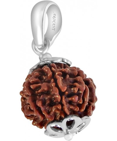 Nepali Rudraksha Silver 925 Pendant 7 Mukhi Nepali Rudraksha $58.80 Pendants