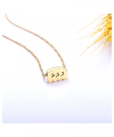 Astrology Necklace for Women 18K Gold Plated 12 Constellation Zodiac Necklace Pisces $10.25 Necklaces