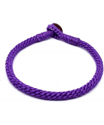 Handmade Thai Woven String Bracelet | Wax Cotton Knot Thread Wristband | Adjustable Unisex Friendship Band For Men and Women ...