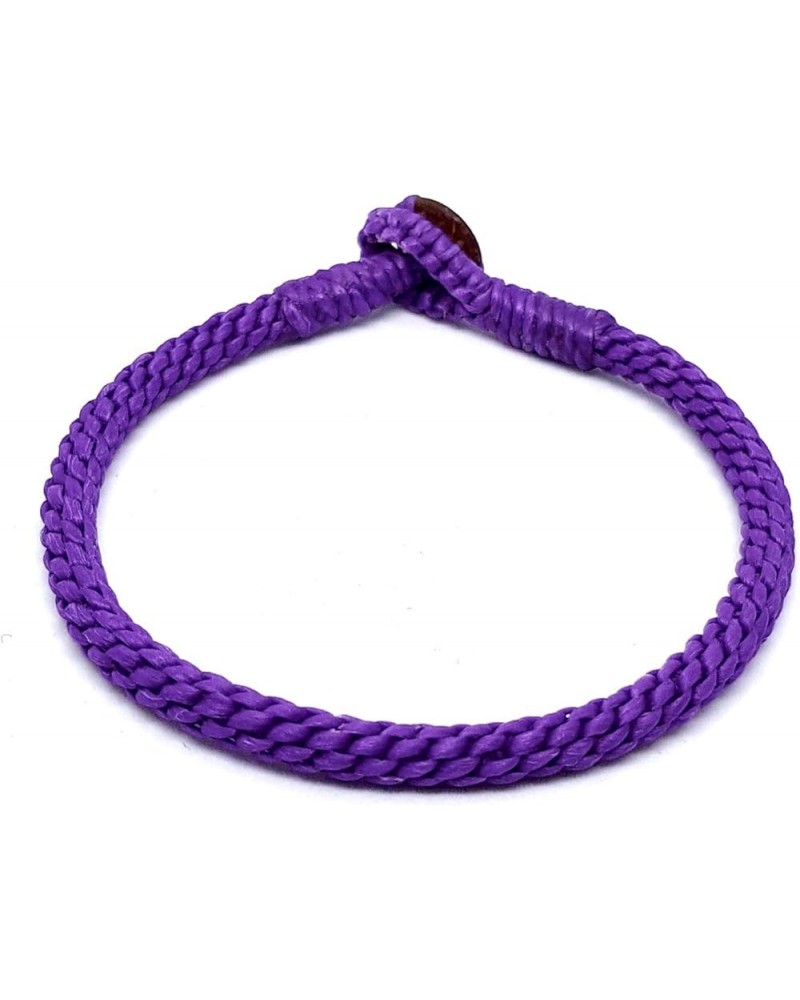 Handmade Thai Woven String Bracelet | Wax Cotton Knot Thread Wristband | Adjustable Unisex Friendship Band For Men and Women ...