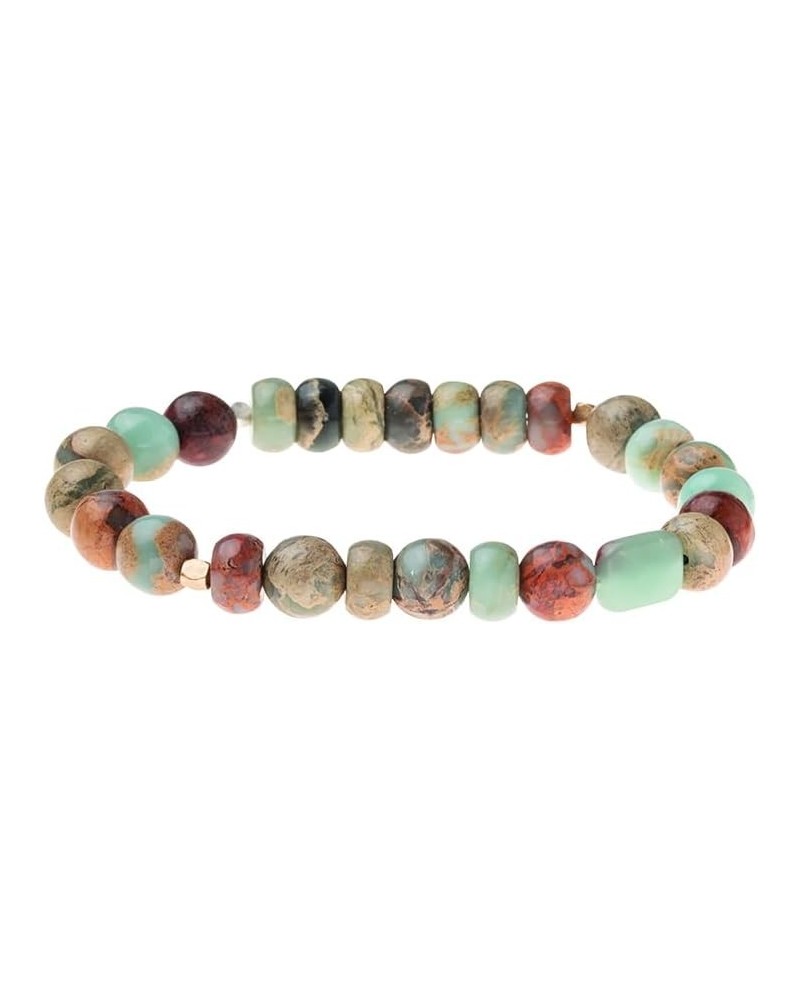 Stone Stacking Bracelet - Aqua Terra $10.50 Bracelets