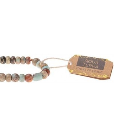 Stone Stacking Bracelet - Aqua Terra $10.50 Bracelets