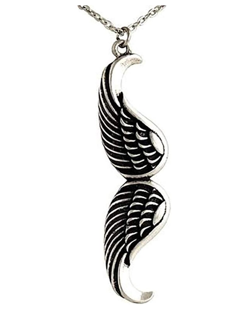 Biker Punk Necklace with Pendant Wings $8.39 Necklaces