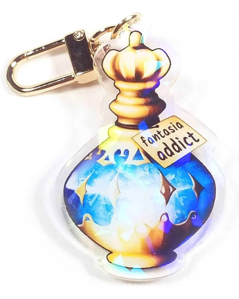 Holographic Acrylic Charm Job Stone Crystal Soul Gem FFXIV FF14 Keychain (All designs) Fantasia Bottle $11.02 Bracelets