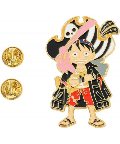 Anime Onepiece Enamel Pins for Backpack - Anime Brooch Pins for Hat Clothing Bag Halloween Luffy Chopper Cosplay Costume Gift...