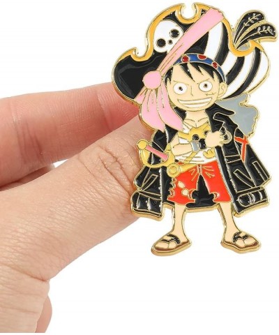 Anime Onepiece Enamel Pins for Backpack - Anime Brooch Pins for Hat Clothing Bag Halloween Luffy Chopper Cosplay Costume Gift...