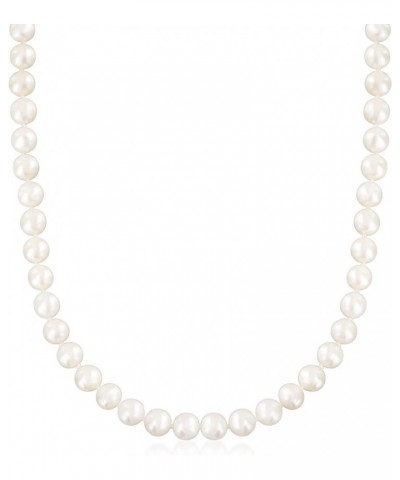 7-7.5mm Cultured Pearl Jewelry Set: Necklace, Bracelet and Stud Earrings in Sterling Silver 20.0 Inches $51.30 Jewelry Sets