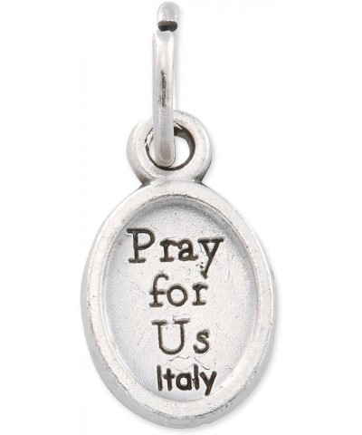 Catholic Religious Wear Saint Jude Medal Charm Pendant | Silver Tone - 0.31" Width x 0.55" Length - Pack of 12 $9.44 Pendants