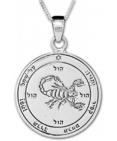 King Solomon Recuperation Pendant Kabbalah Amulet Silver 925 $42.70 Necklaces