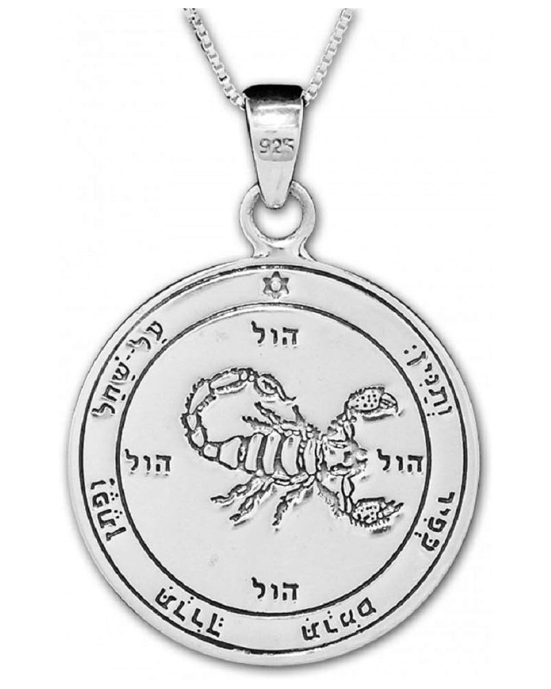 King Solomon Recuperation Pendant Kabbalah Amulet Silver 925 $42.70 Necklaces