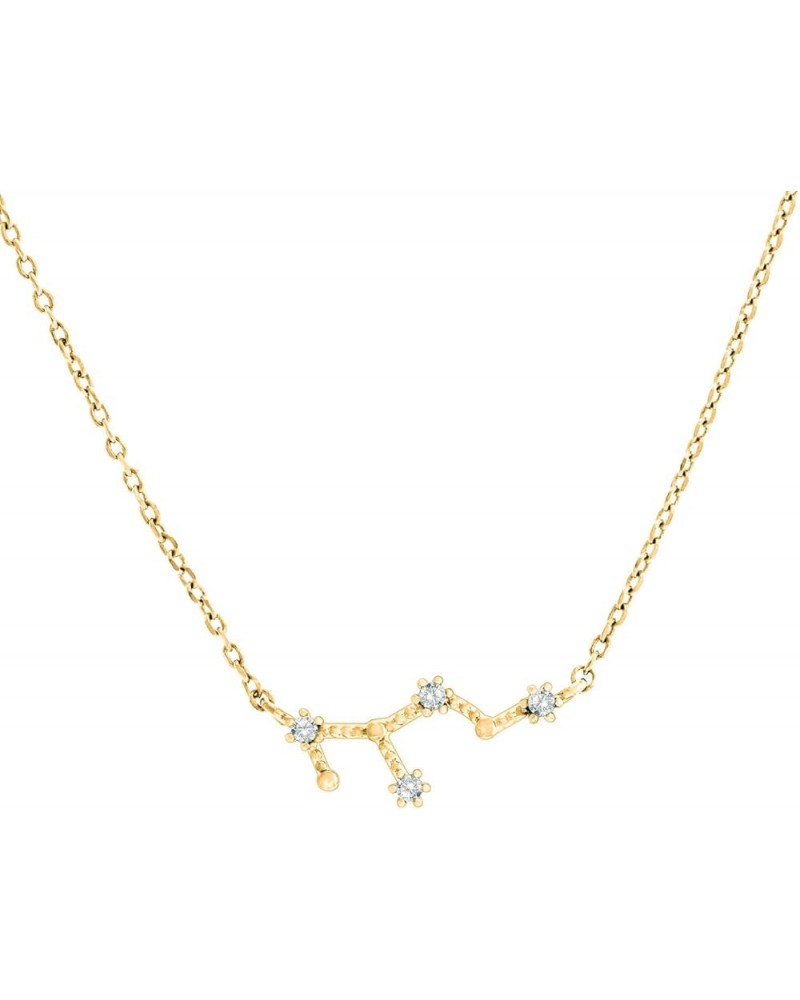 14K Gold Plated Astrology Constellation Horoscope Zodiac Necklace 16-18 Yellow Gold Virgo $9.69 Necklaces