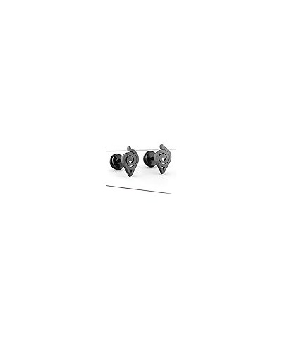 JMBH314 High Grade Stainless Steel Stud Earrings Naruto Anime for Women Gold Silver Black Color Ear Jewelry Gifts (Color : Go...