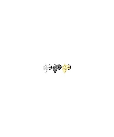 JMBH314 High Grade Stainless Steel Stud Earrings Naruto Anime for Women Gold Silver Black Color Ear Jewelry Gifts (Color : Go...