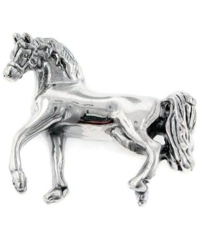 Southwestern Prancing Horse Pony Sterling Silver Brooch Pin $38.18 Brooches & Pins