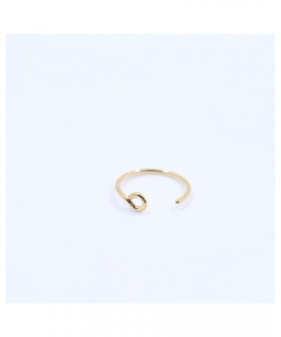 Fake Nose Ring 20g Faux Nose Hoop Nose Piercing Jewelry 6mm/8mm/10mm Septum Ring lip Rings 1pc 10mm, Gold Coated $5.78 Body J...