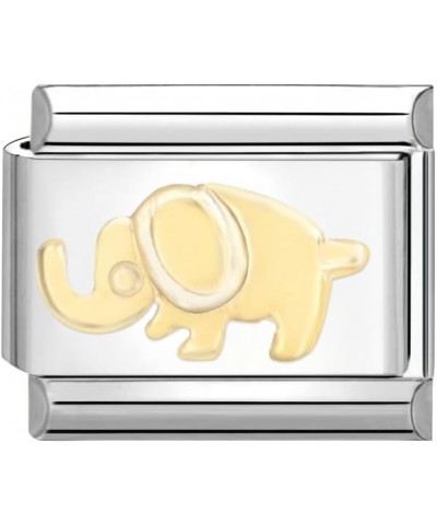 Italian Charm(Gold Animal Series) Golden-Elephant $7.39 Bracelets